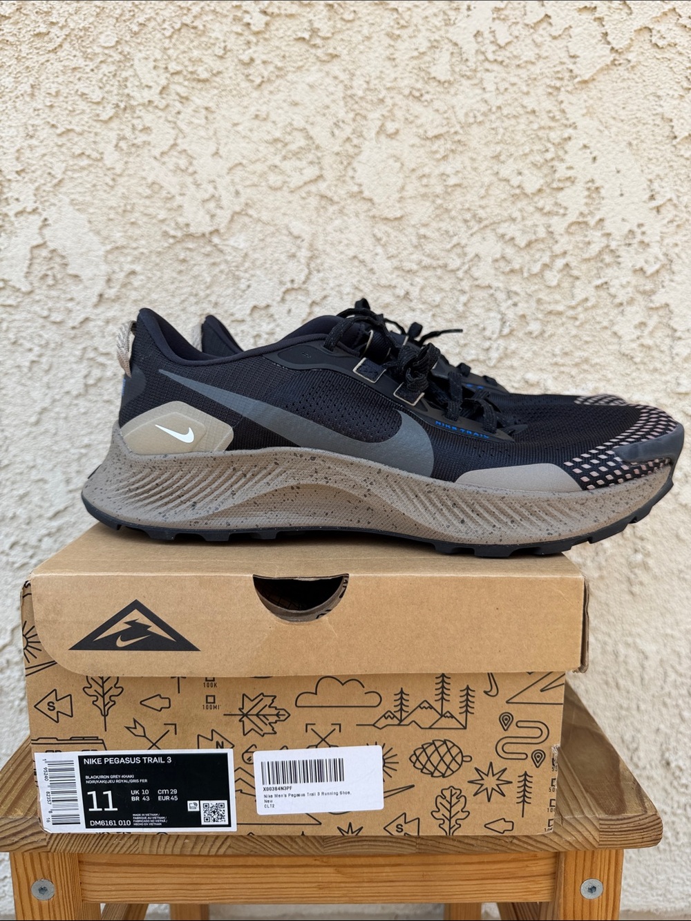 Nike Pegasus Trail 3 Running Shoe Size 11 - Picture 5 of 5